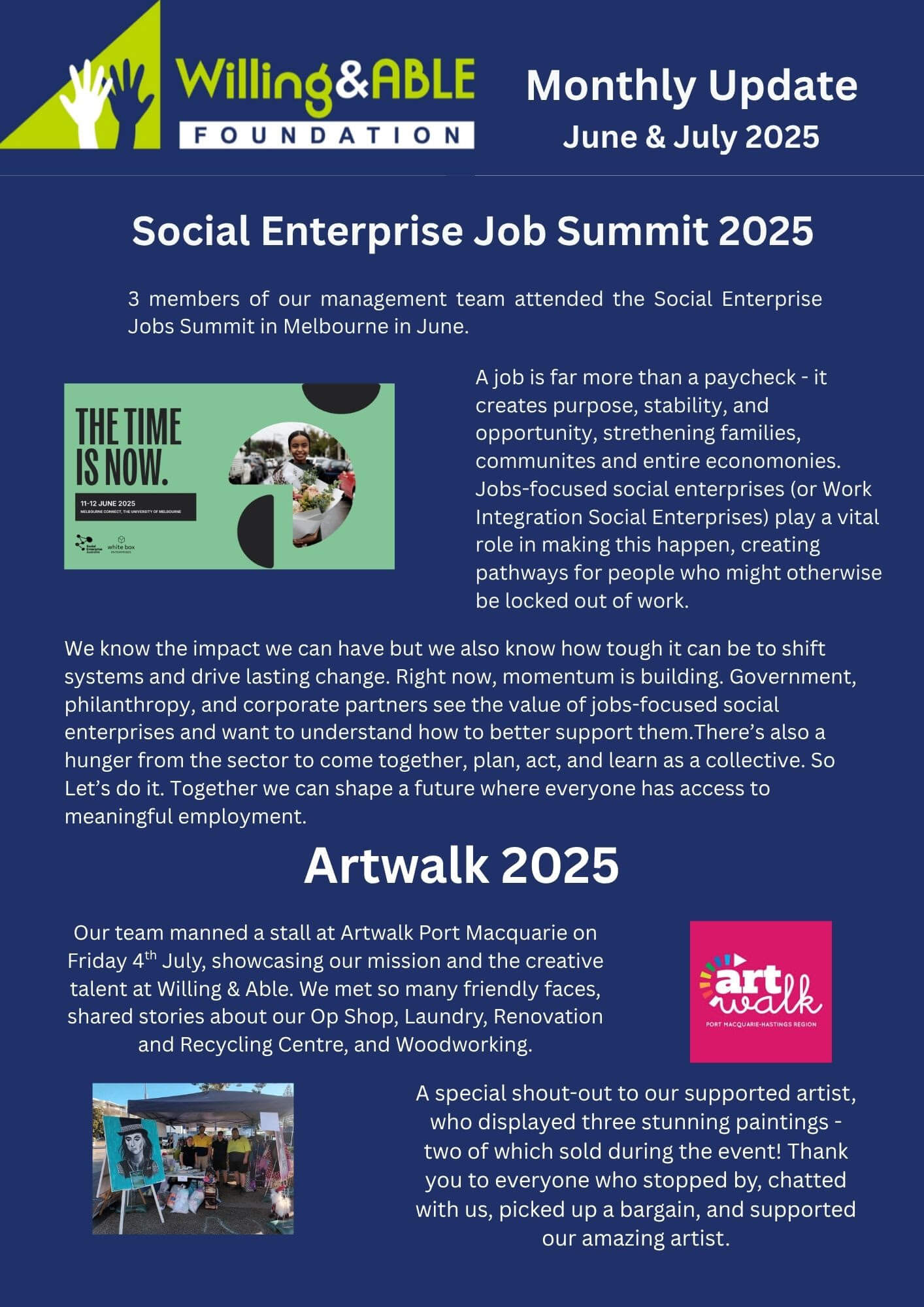 July Newsletter 2025